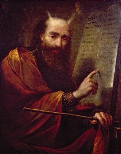 Moses and the Tablets of the Law by Claude Vignon